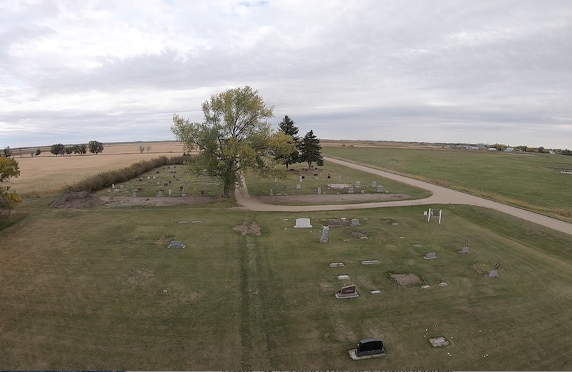 Cemetery Aerial
