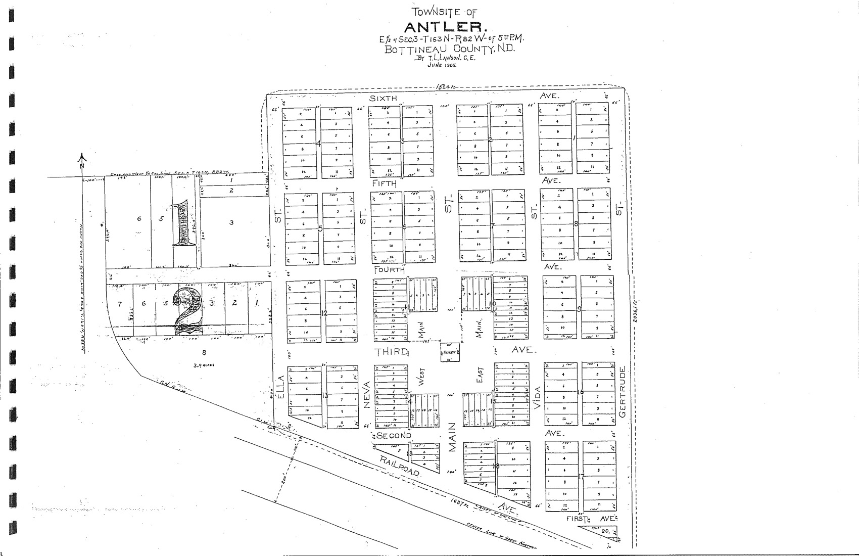 Lot map